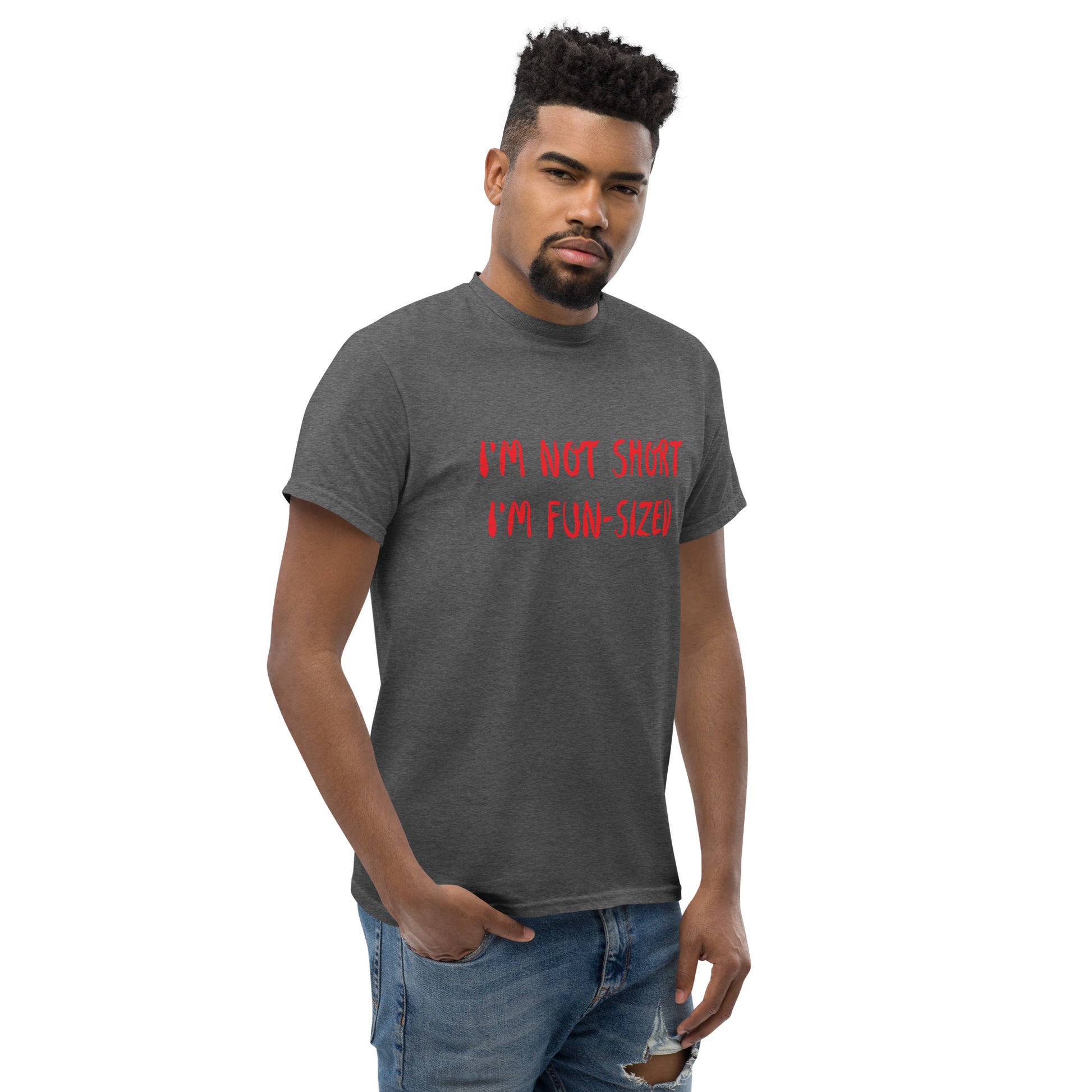 I'm Not Short I'm Fun Sized T-Shirt - Color: Black