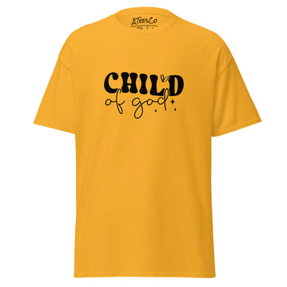 Child of God T-Shirt - Color: Gold