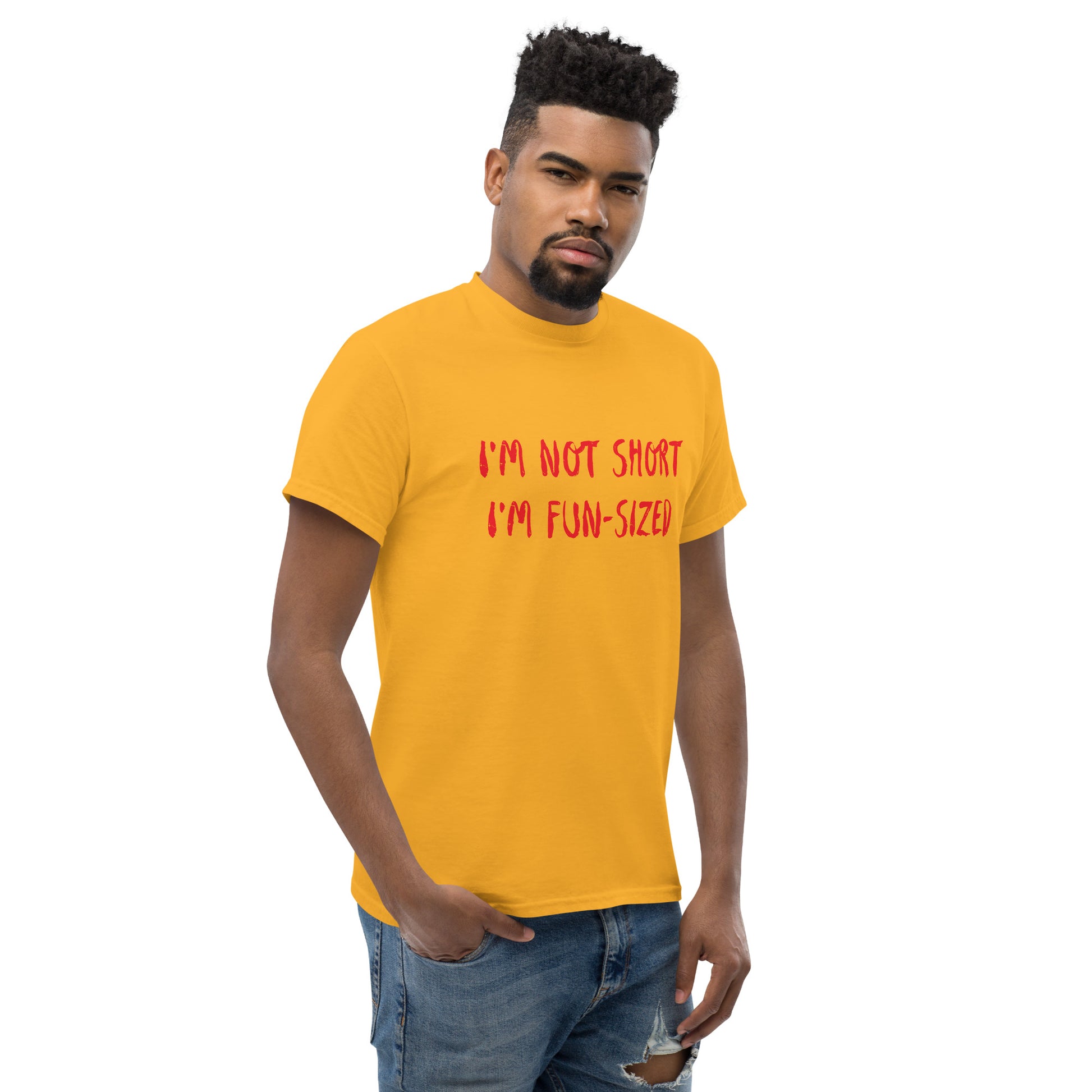 I'm Not Short I'm Fun Sized T-Shirt - Color: Black