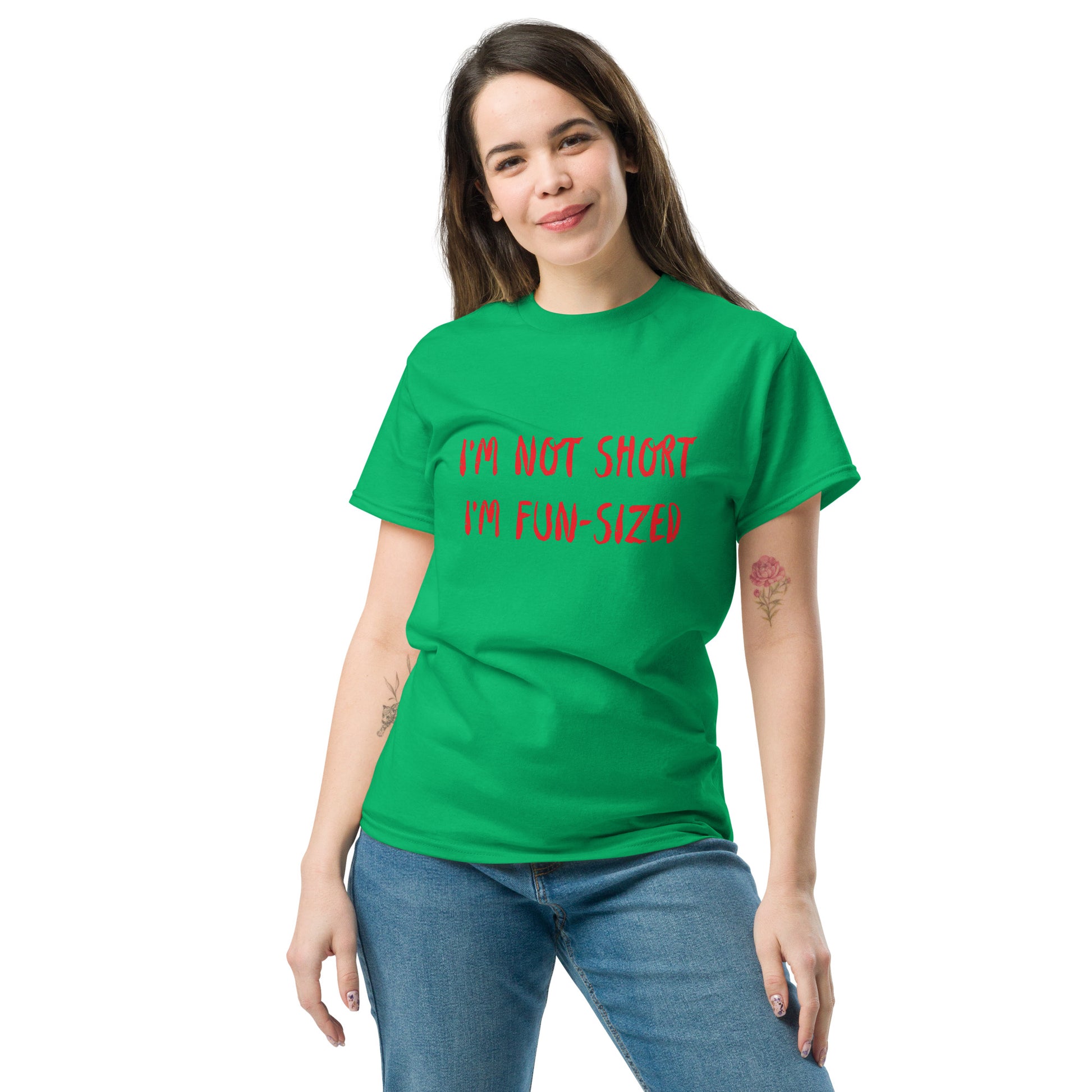 I'm Not Short I'm Fun Sized T-Shirt - Color: Black