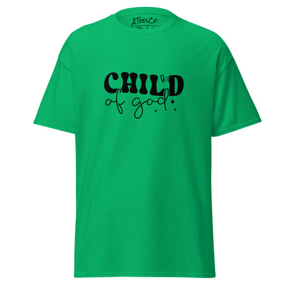 Child of God T-Shirt - Color: Irish Green