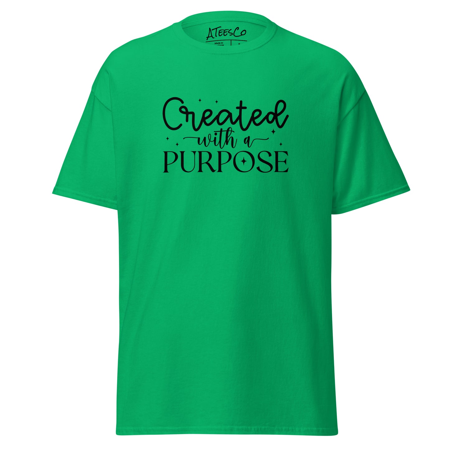 Created with a Purpose Tee Shirt - Color: Irish Green