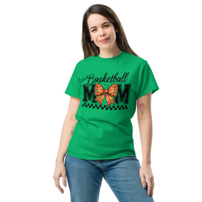 Basketball Mom T-Shirt - Color: Irish Green