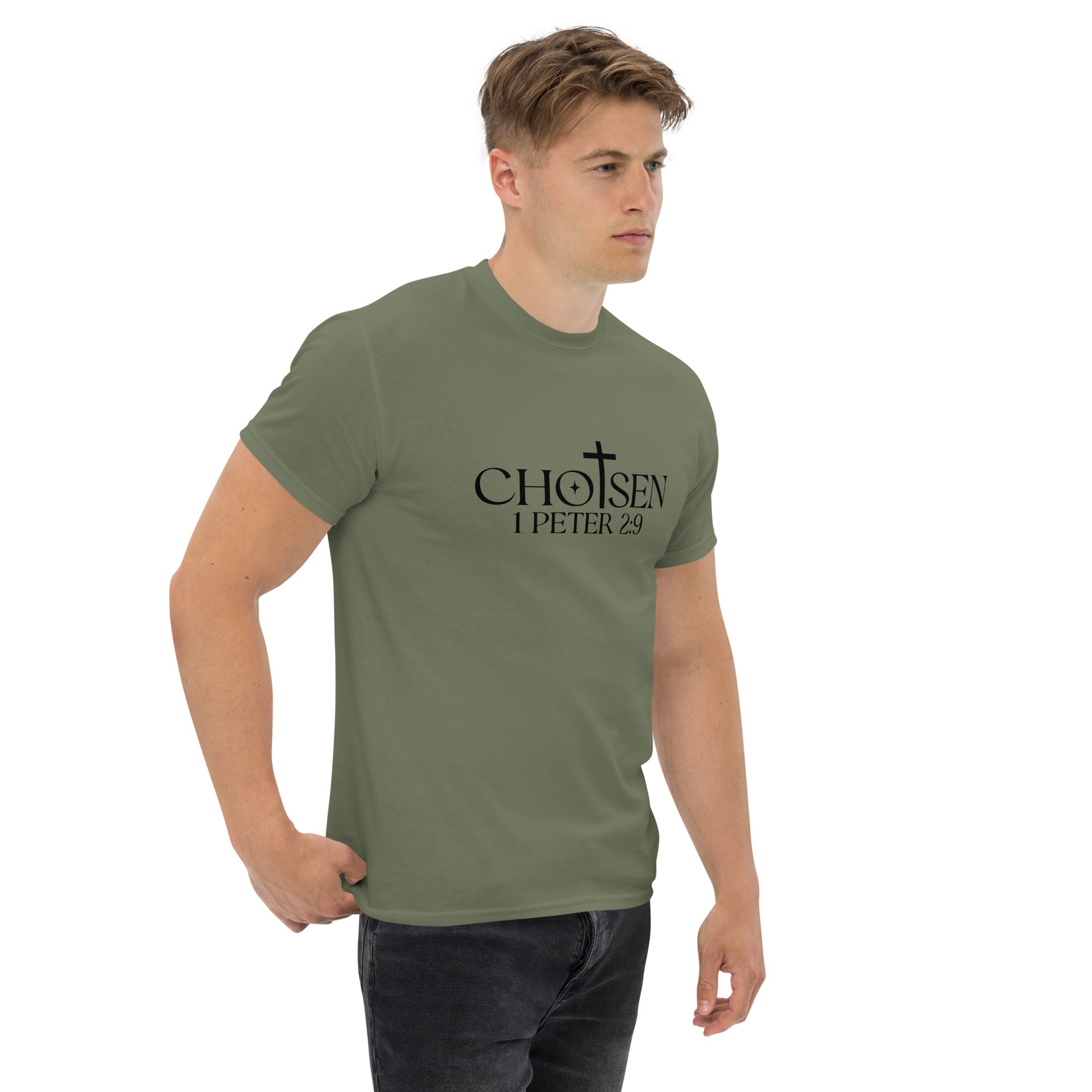 Chosen 1 Peter 2:9 T-Shirt - Color: Red