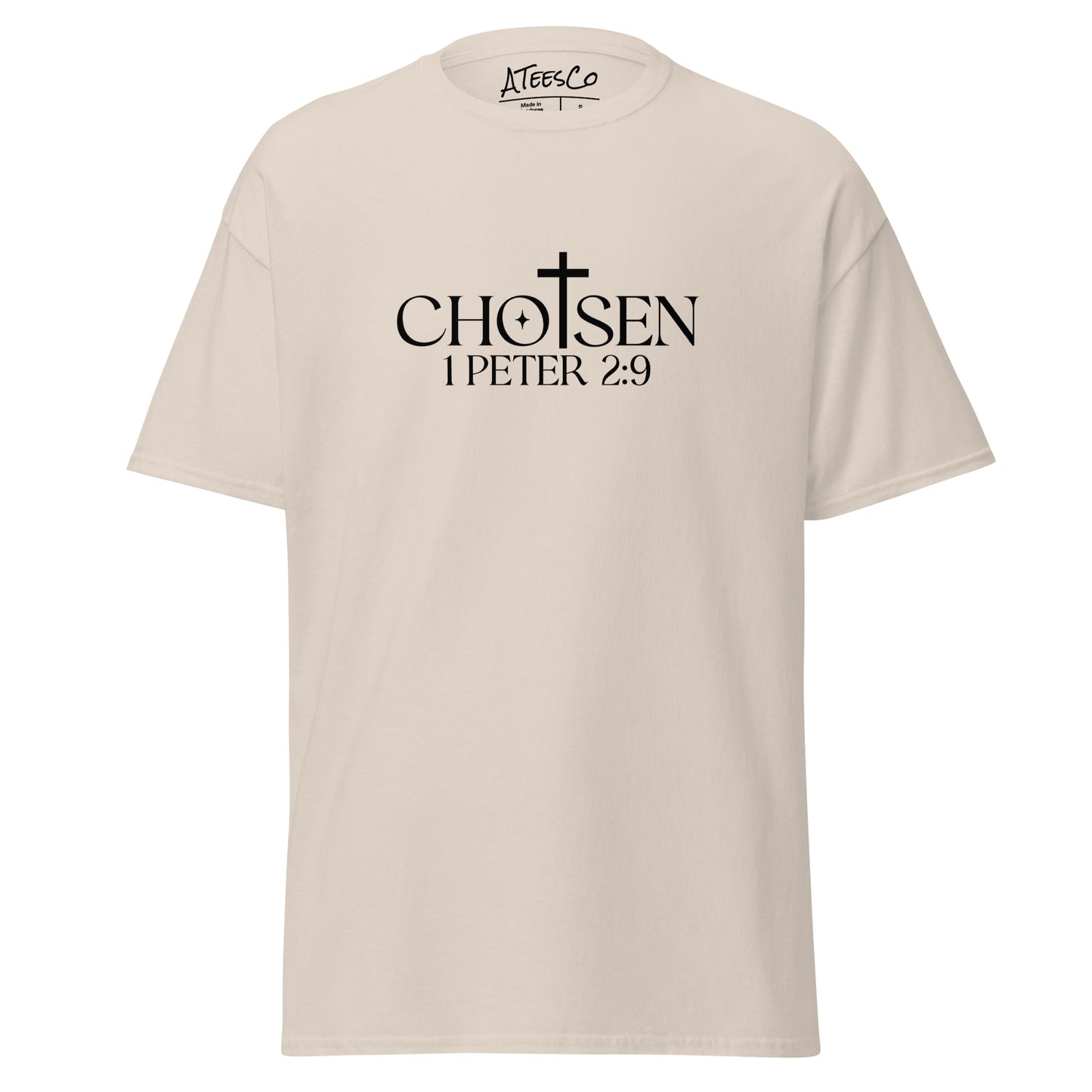 Chosen 1 Peter 2:9 T-Shirt - Color: Natural