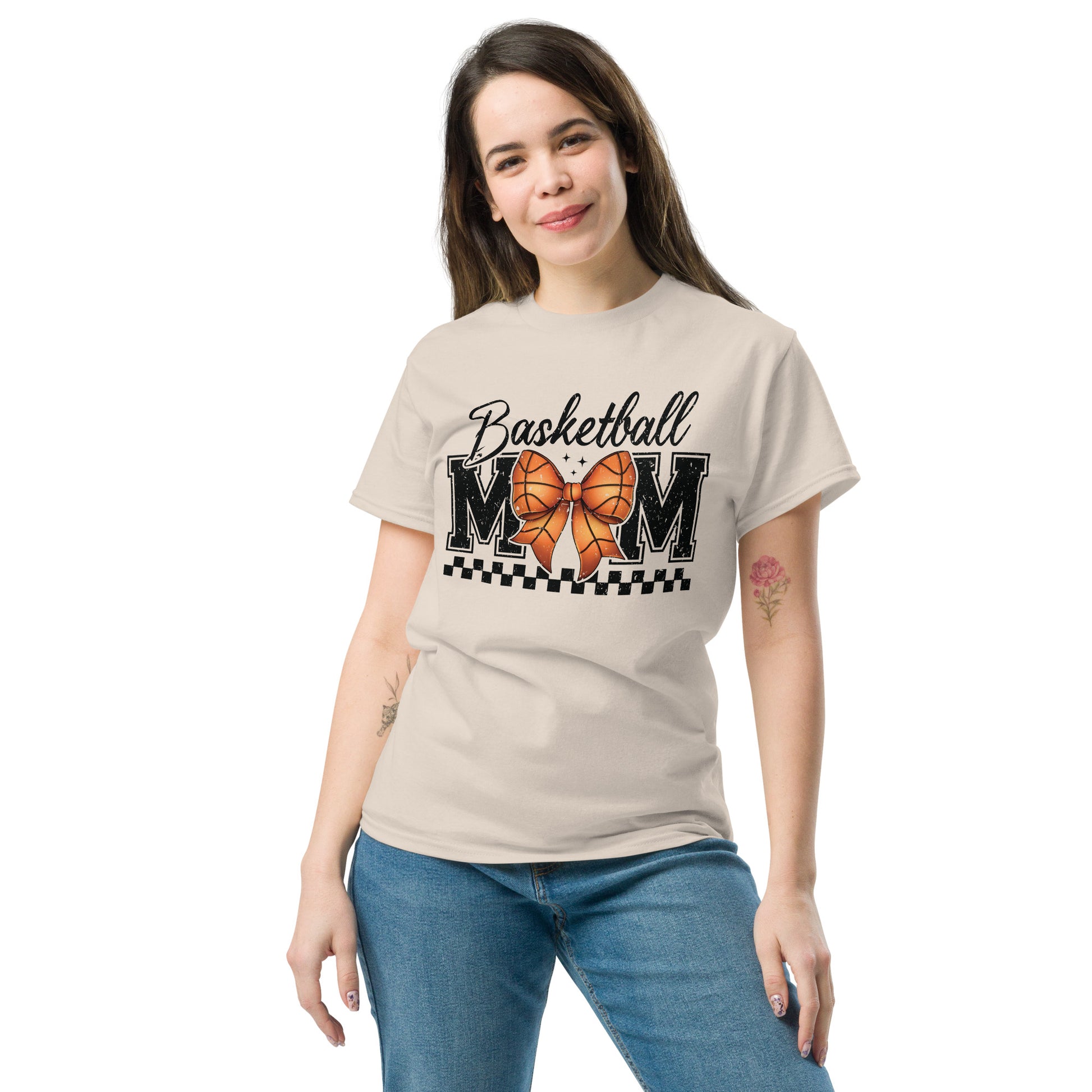 Basketball Mom T-Shirt - Color: Natural