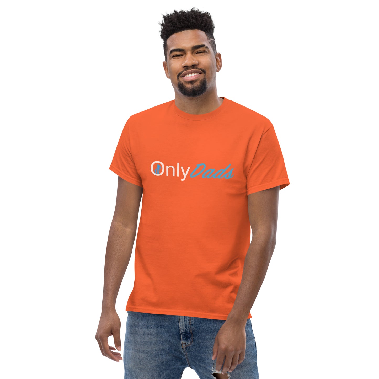 OnlyDads T-Shirt (Only Dads Graphic Tee for Fathers) Color: Maroon