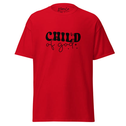 Child of God T-Shirt - Color: Red