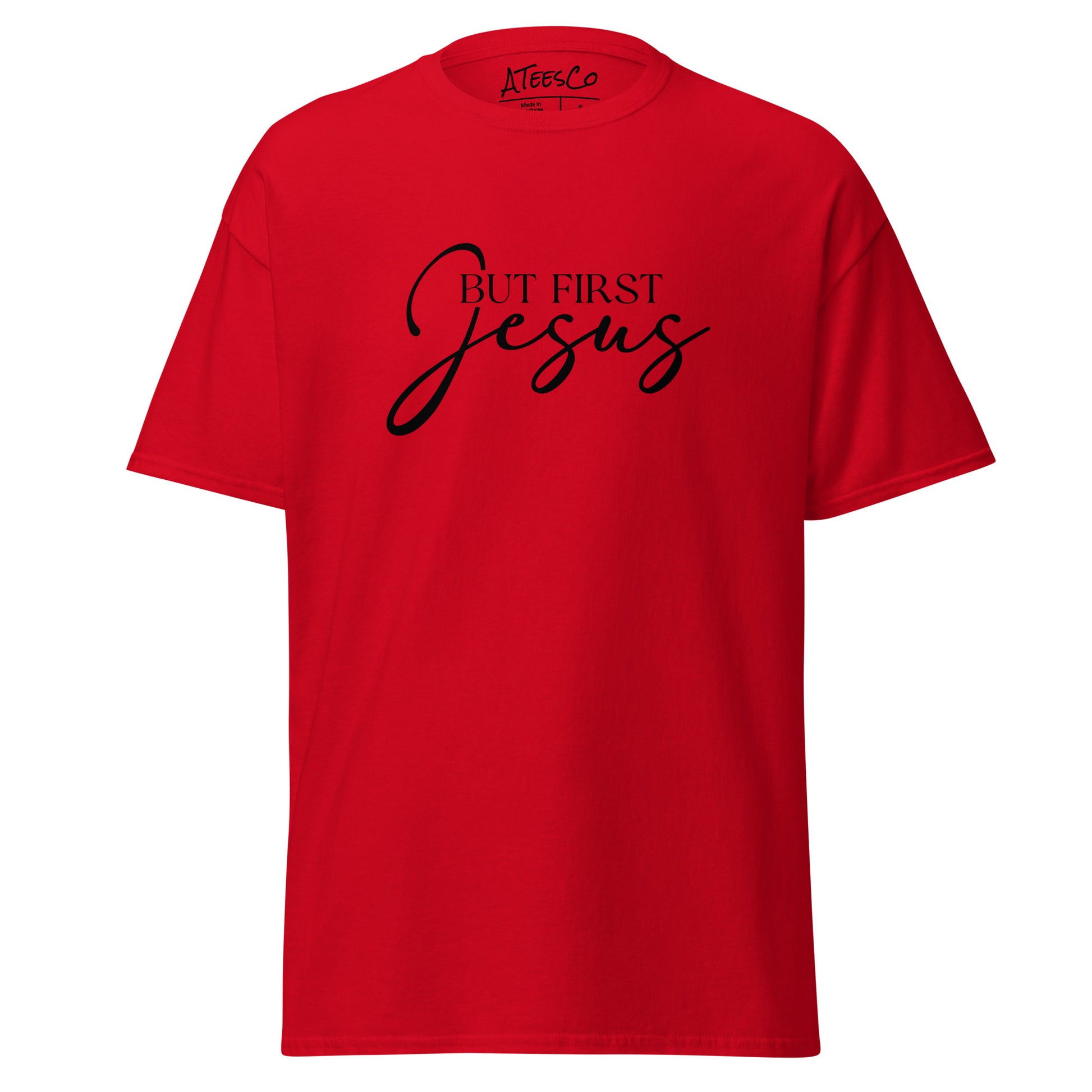 But First Jesus T-Shirt - Color: Red