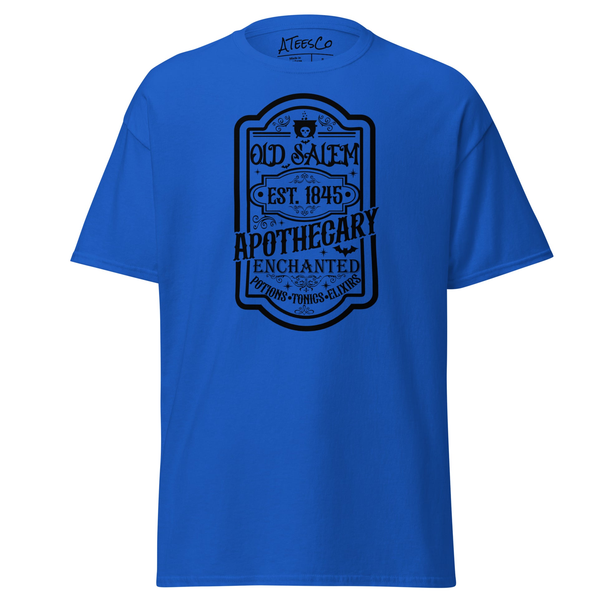 Old Salem Enchanted Apothecary (Halloween) T-Shirt Color: Royal