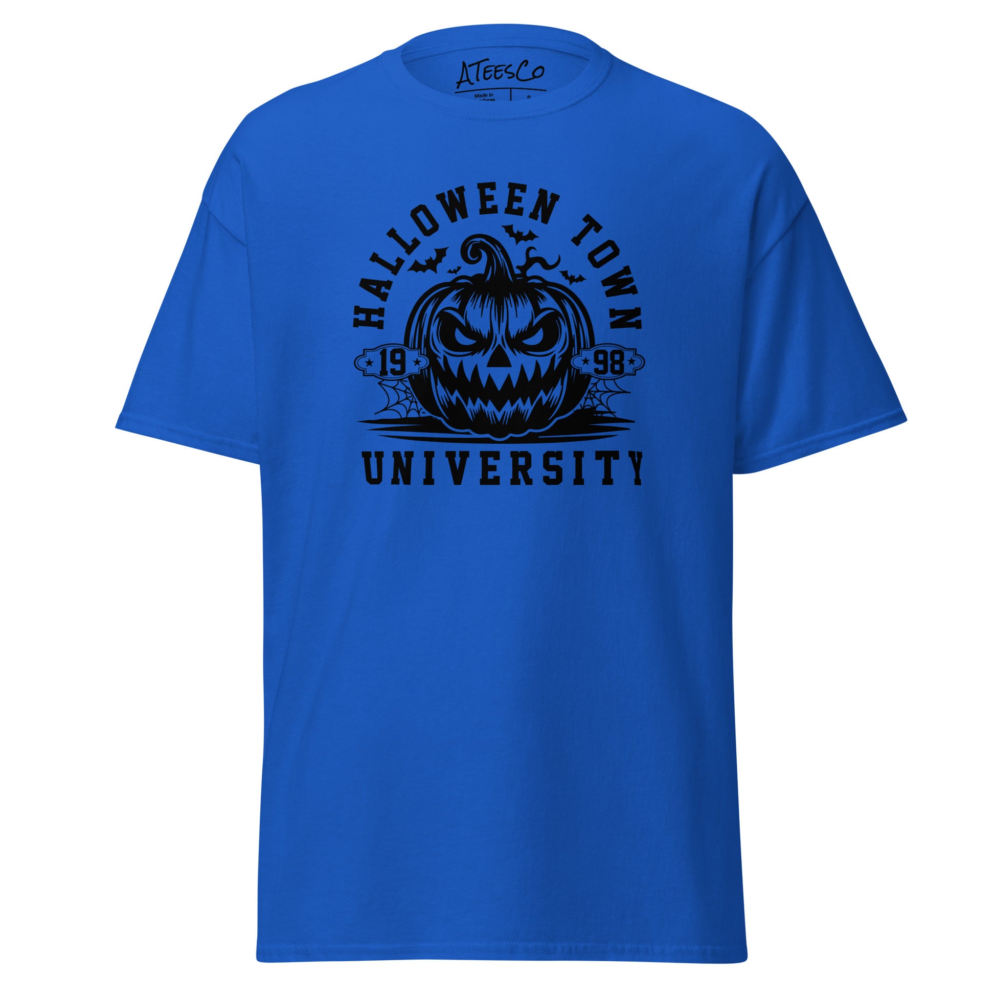 Halloween Town University (Halloween) T-Shirt Color: Royal