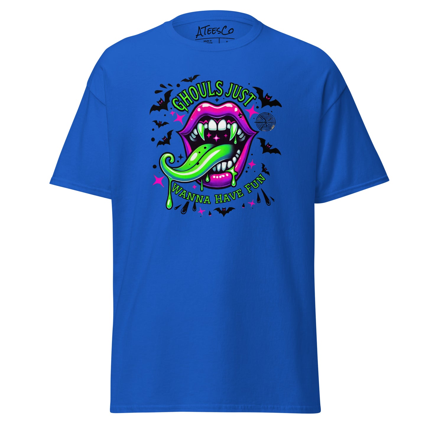 Ghouls Just Want to Have Fun T-Shirt Color: Royal