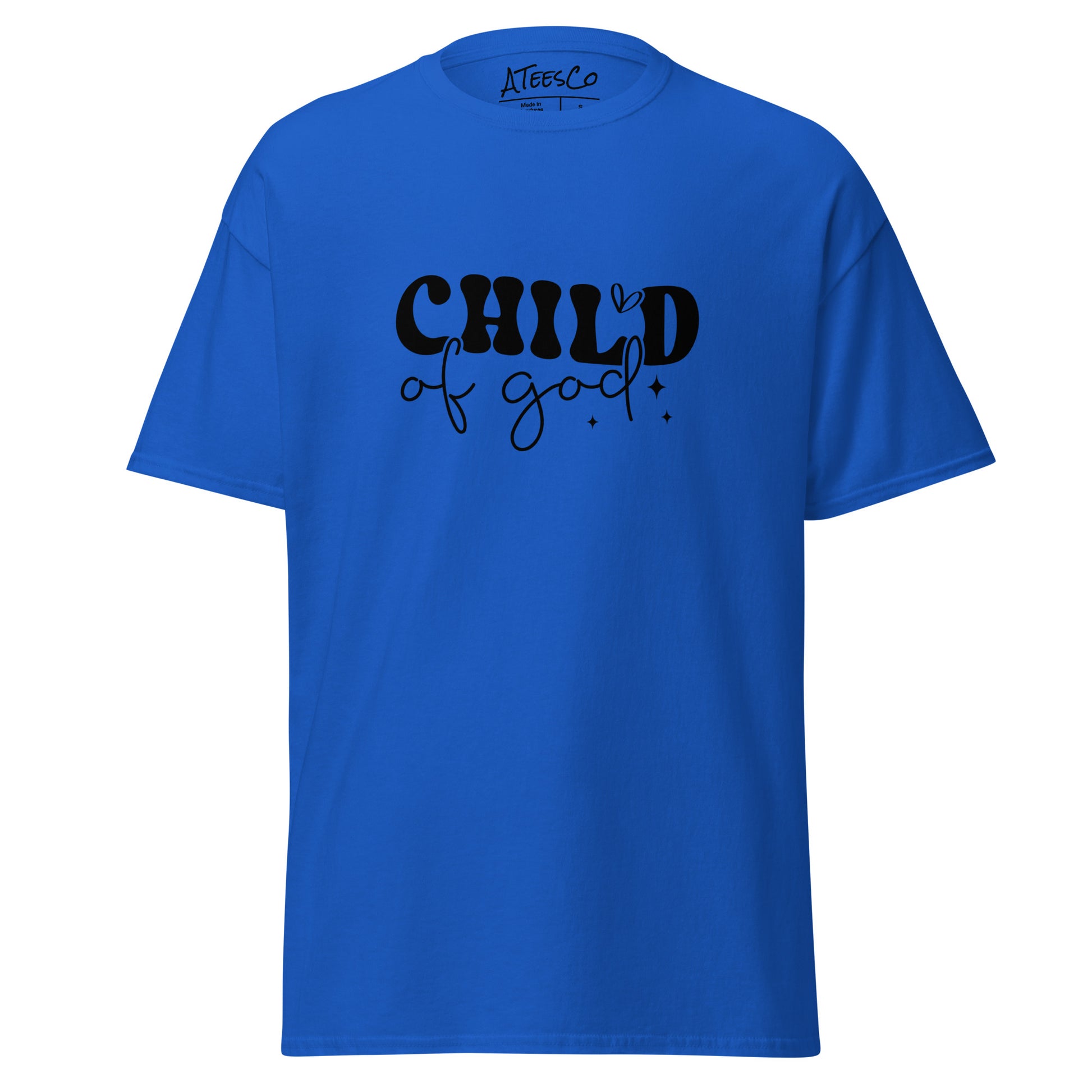 Child of God T-Shirt - Color: Royal