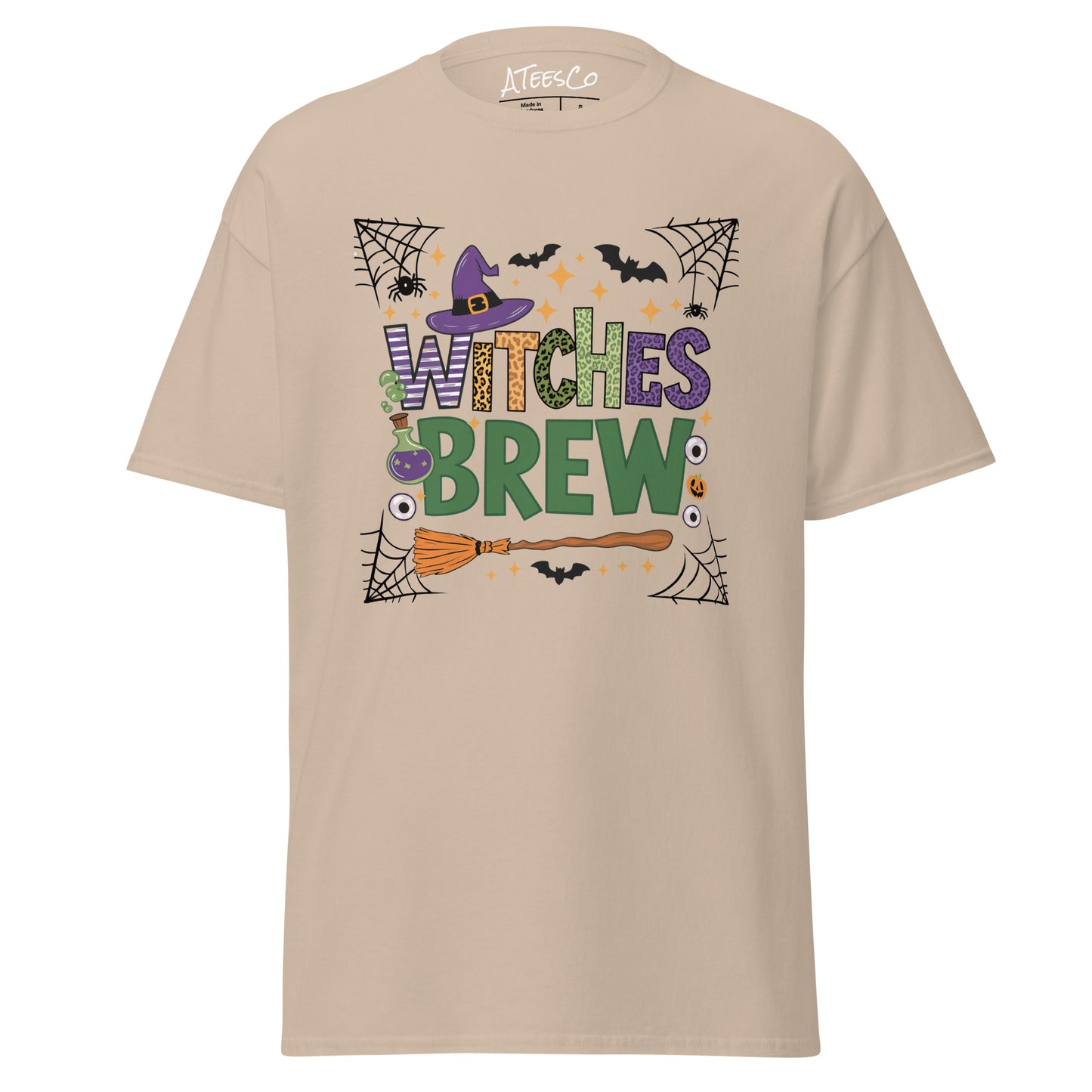 Witches Brew T-Shirt (Halloween Witch) - Color: Sand