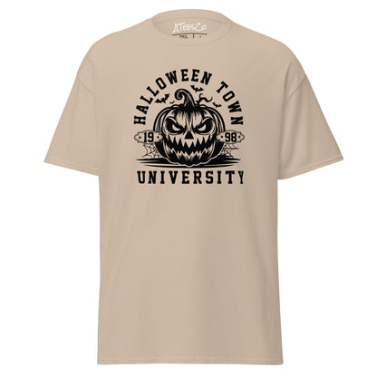 Halloween Town University (Halloween) T-Shirt Color: Sand