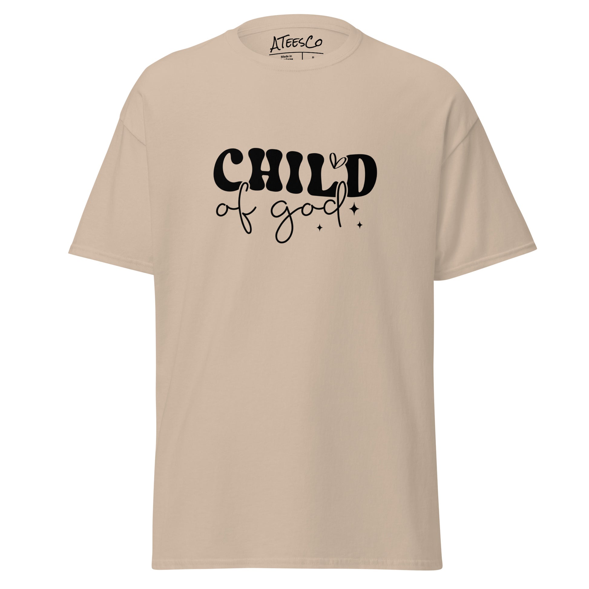 Child of God T-Shirt - Color: Sand