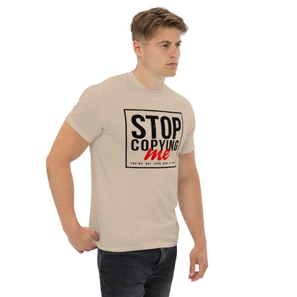 Stop Copying Me T-Shirt - Color: Royal