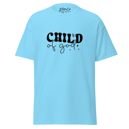 Child of God T-Shirt - Color: Sky