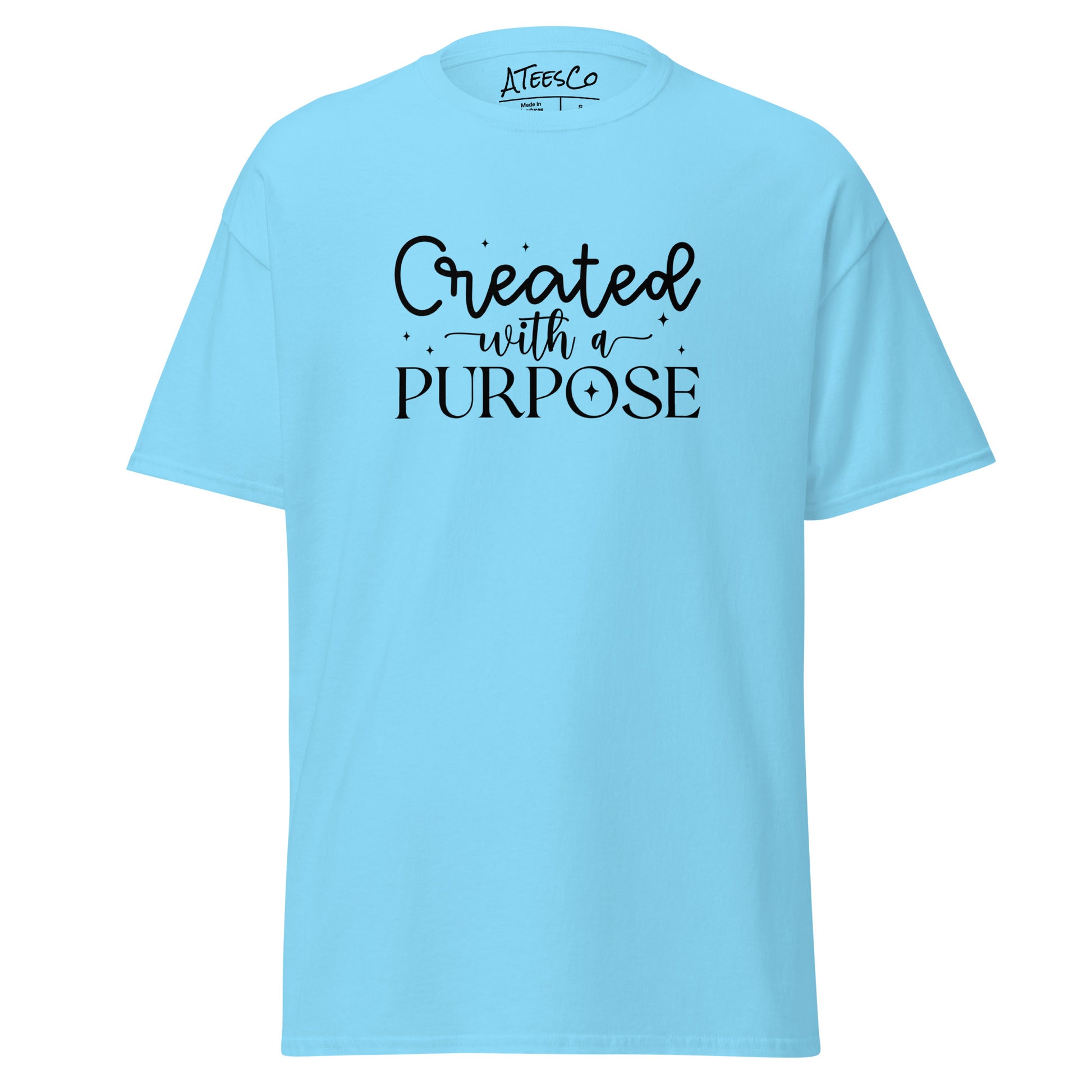 Created with a Purpose Tee Shirt - Color: Sky