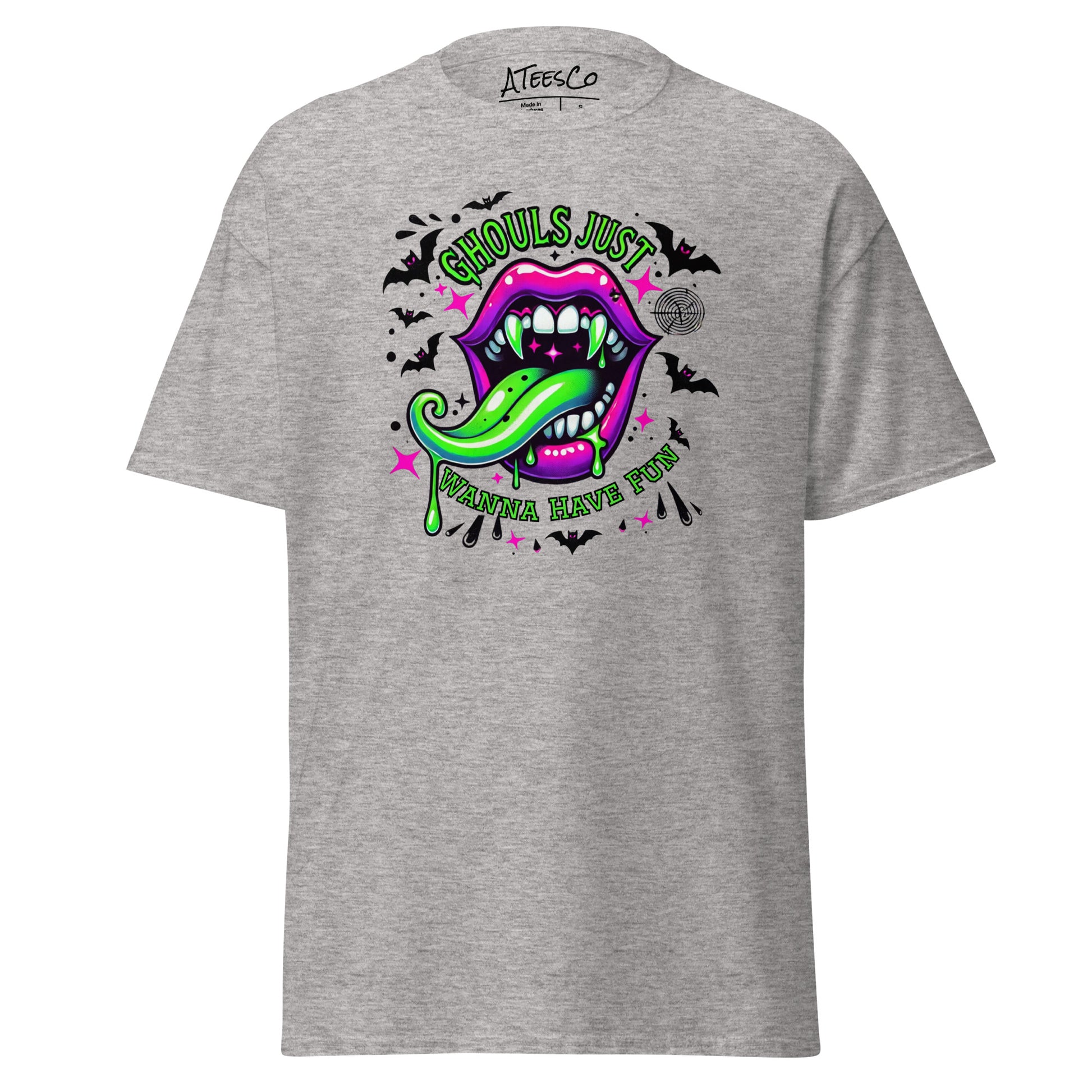 Ghouls Just Want to Have Fun T-Shirt Color: Sport Grey