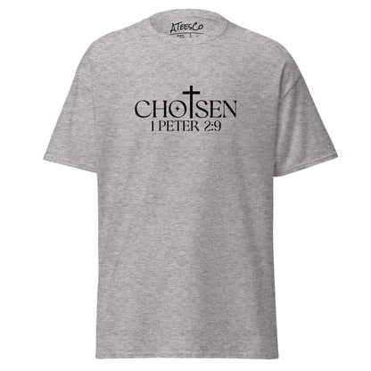 Chosen 1 Peter 2:9 T-Shirt - Color: Sport Grey