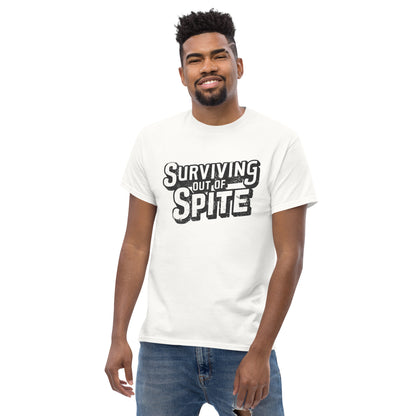 Surviving Out Of Spite T-Shirt Color: Red