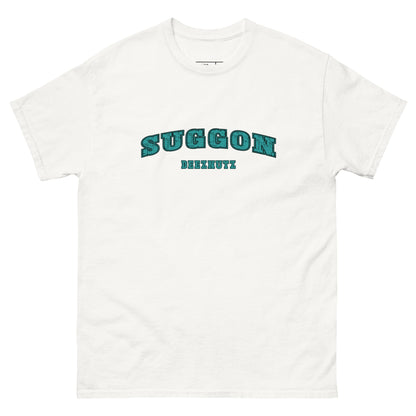 Suggon Deeznutz T-Shirt (Sexual Adult Humor) Color: White