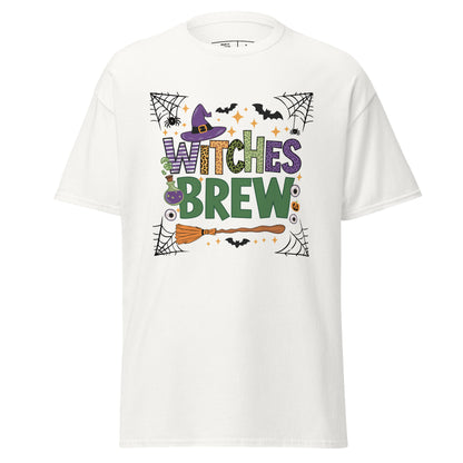 Witches Brew T-Shirt (Halloween Witch) - Color: White