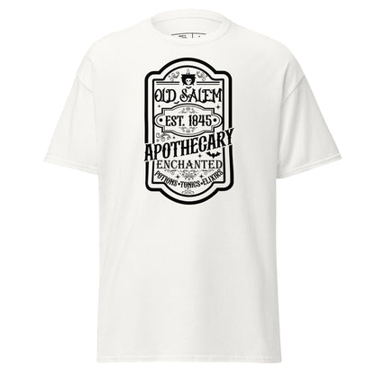 Old Salem Enchanted Apothecary (Halloween) T-Shirt Color: White