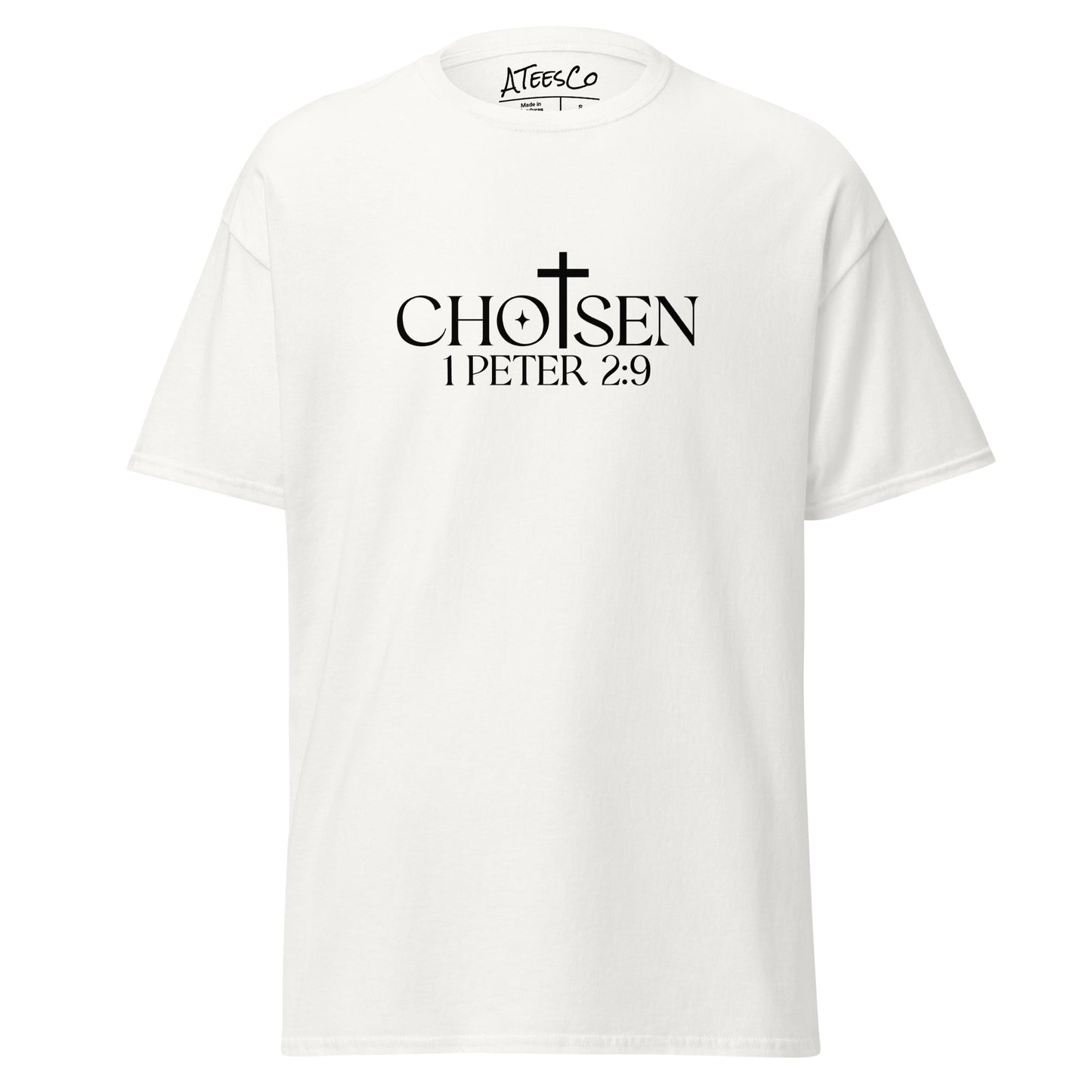 Chosen 1 Peter 2:9 T-Shirt - Color: White