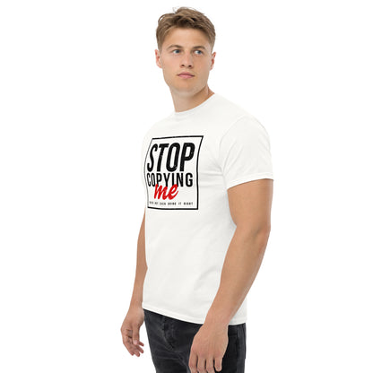 Stop Copying Me T-Shirt - Color: Royal