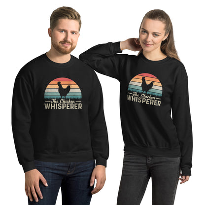 The Chicken Whisperer Sweatshirt Color: Black