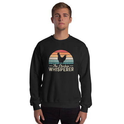 The Chicken Whisperer Sweatshirt Color: Black