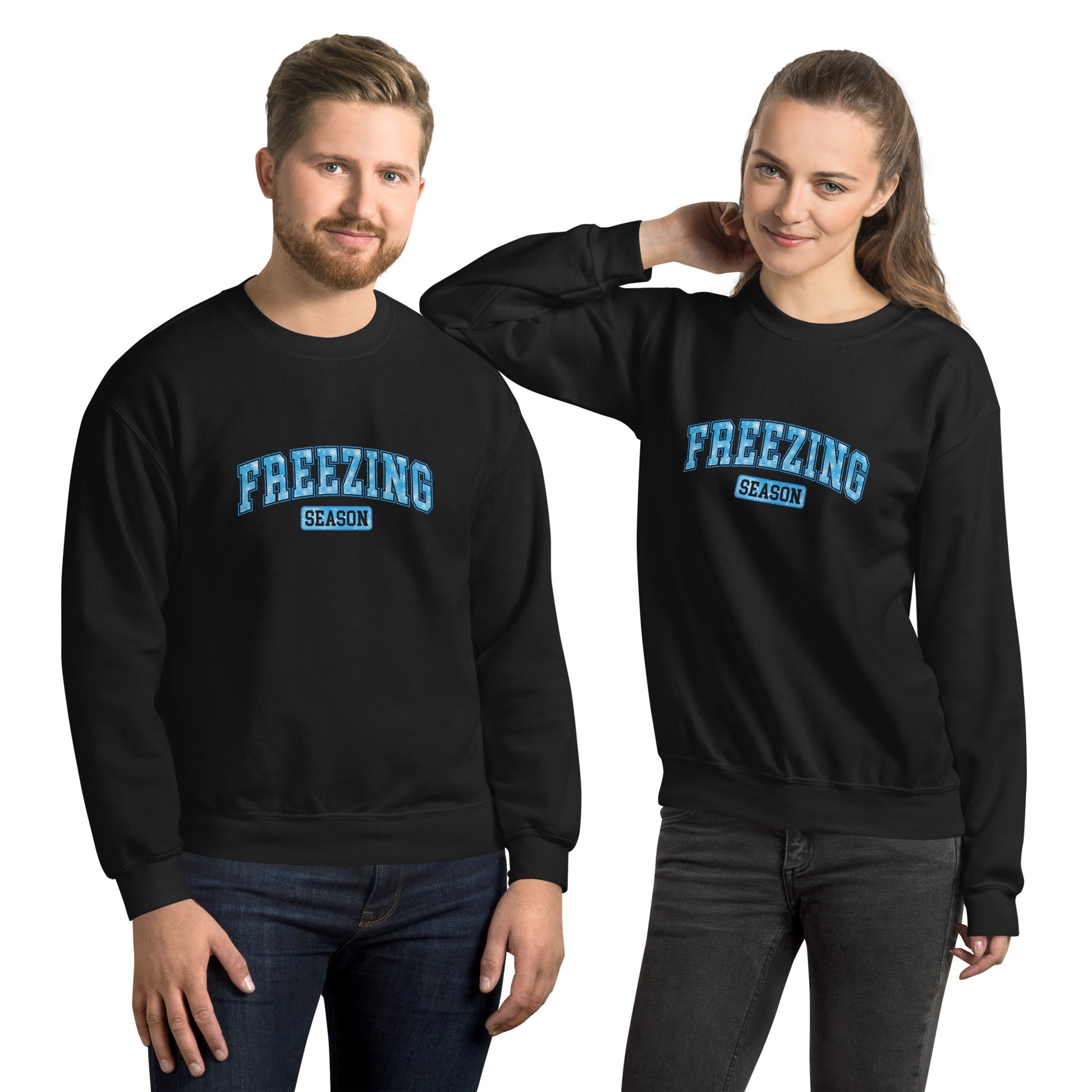 Freezing Season Sweatshirt - Color: Black