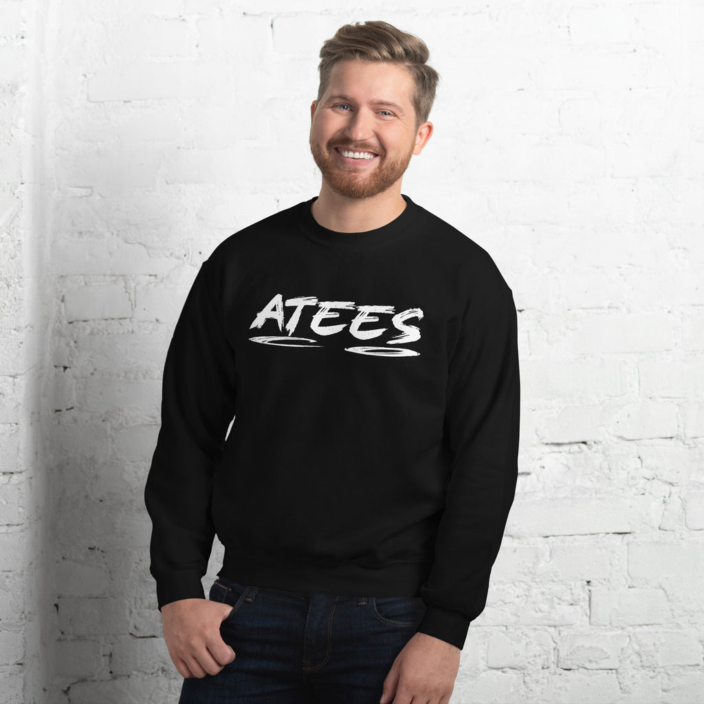 ATeesCo Unisex Sweatshirt Color: Black
