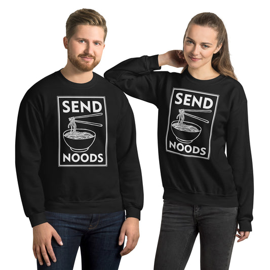 Send Noods Sweatshirt - Color: Black