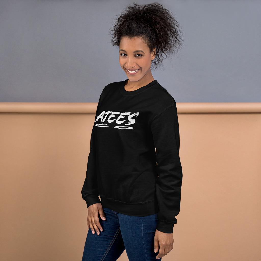 ATeesCo Unisex Sweatshirt Color: Black