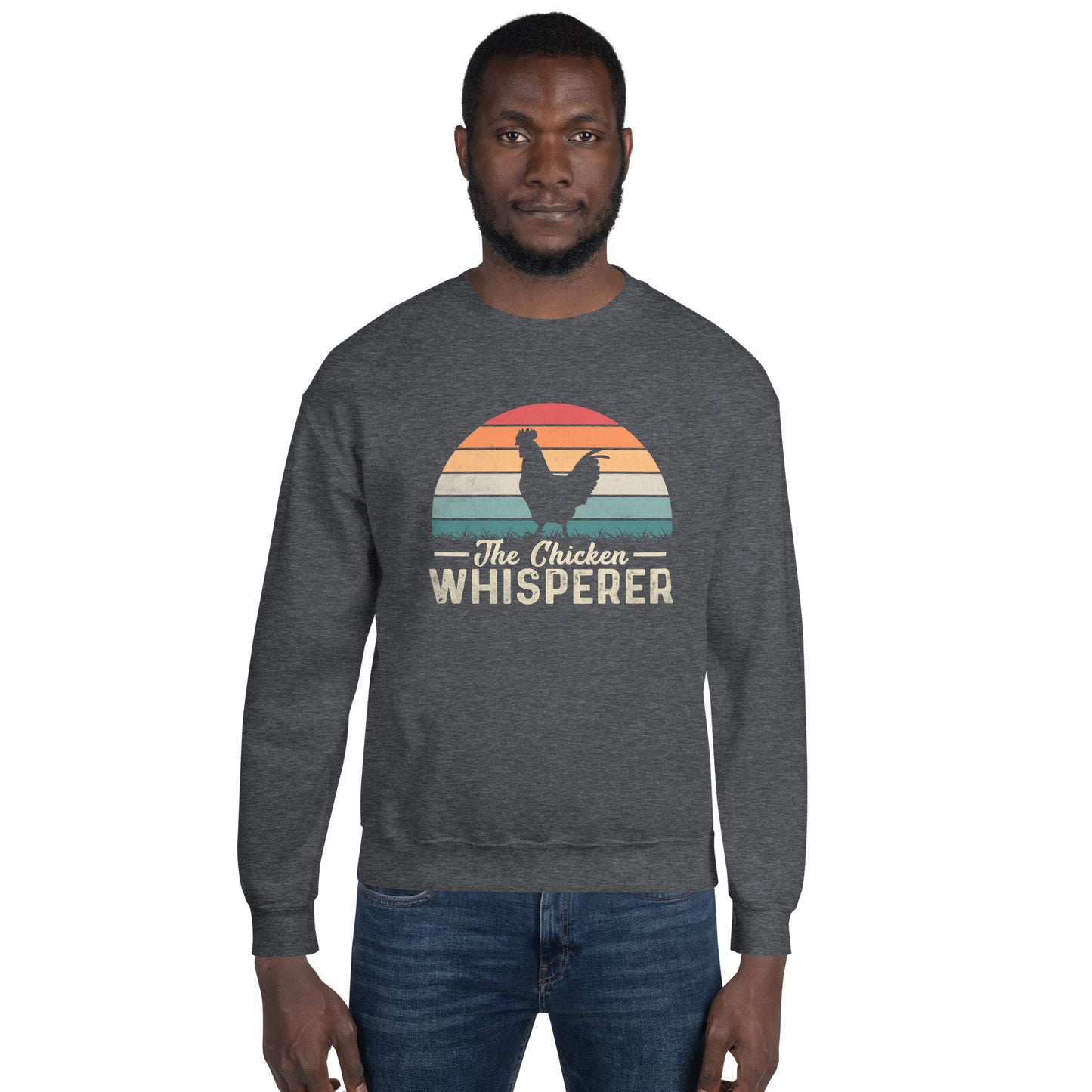 The Chicken Whisperer Sweatshirt Color: Black