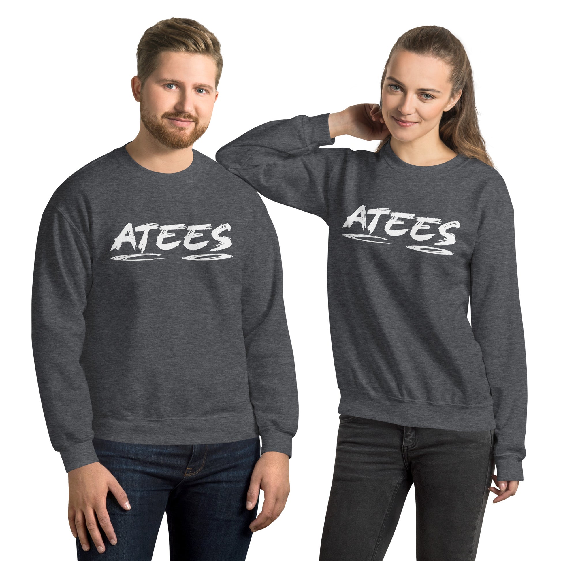 ATeesCo Unisex Sweatshirt - Color: Dark Heather