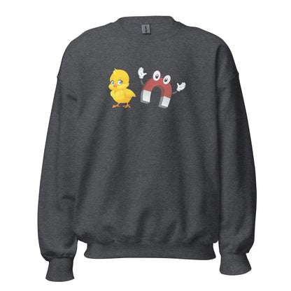 Chick Magnet Sweatshirt - Color: Dark Heather