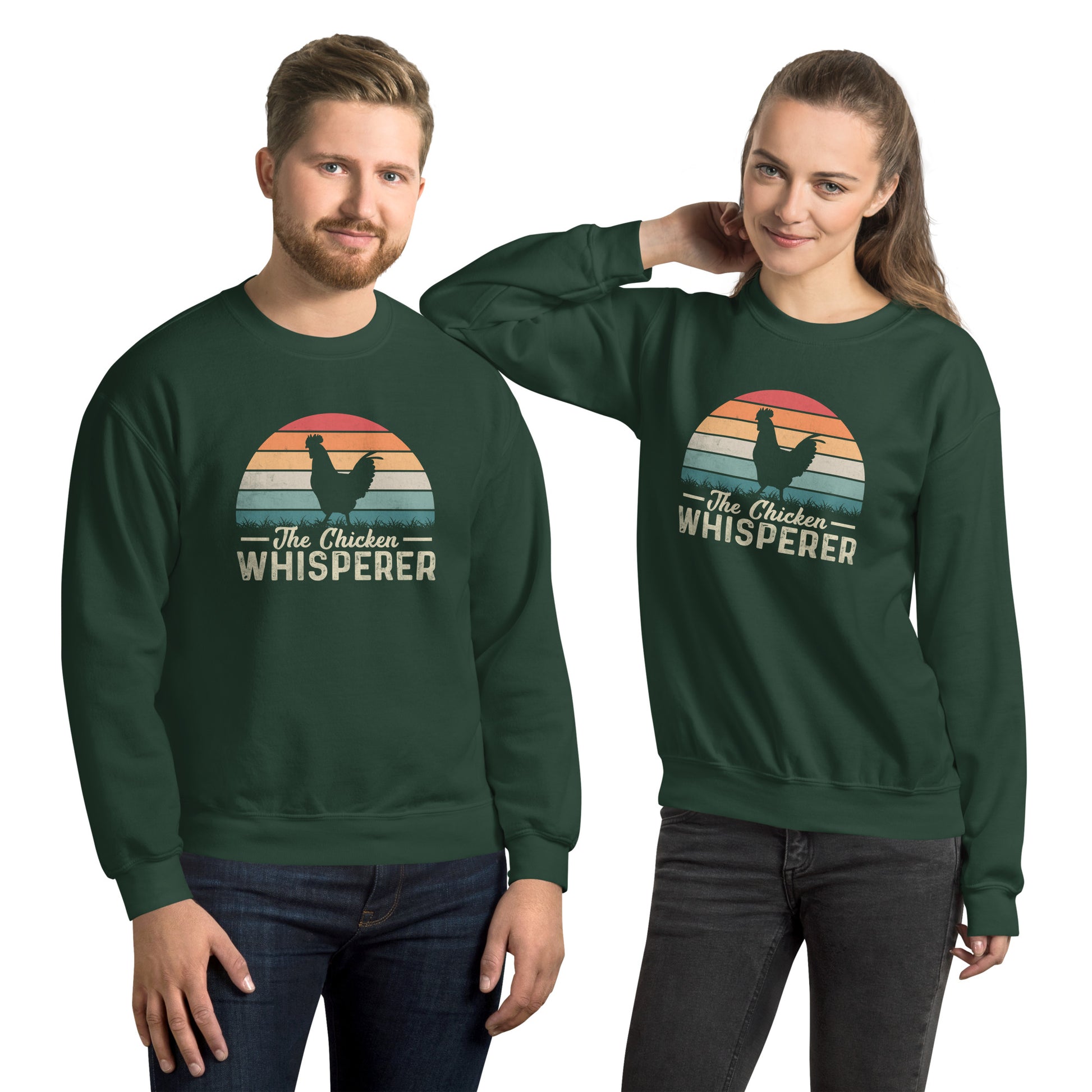 The Chicken Whisperer Sweatshirt Color: Black