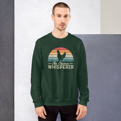 The Chicken Whisperer Sweatshirt Color: Black