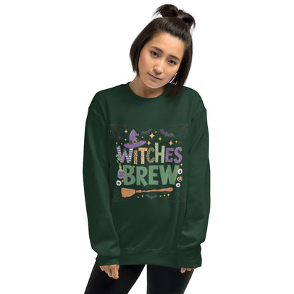 Witches Brew Sweatshirt (Halloween Witch) Color: Black