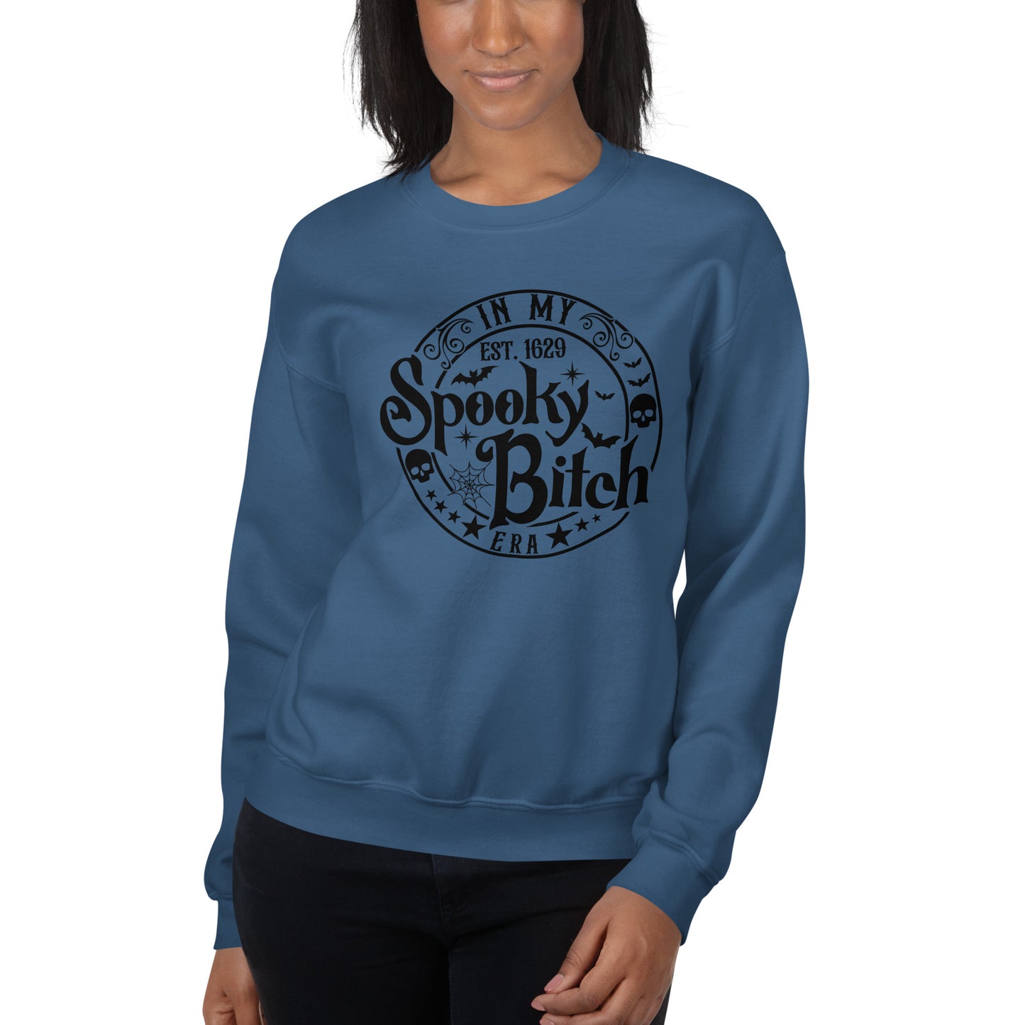 In My Spooky Bitch Era (Halloween) Sweatshirt Color: Red