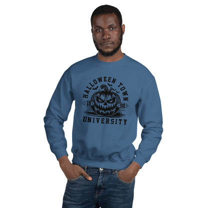 Halloween Town University (Halloween) Sweatshirt Color: Red