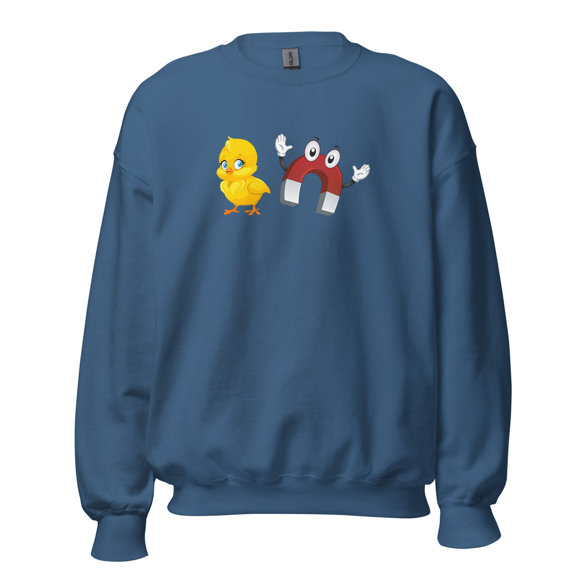 Chick Magnet Sweatshirt - Color: Indigo Blue