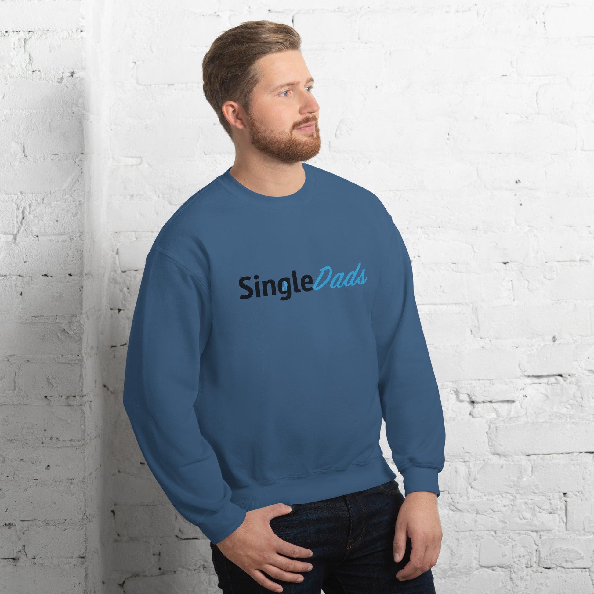 SingleDads Sweatshirt Color: Red