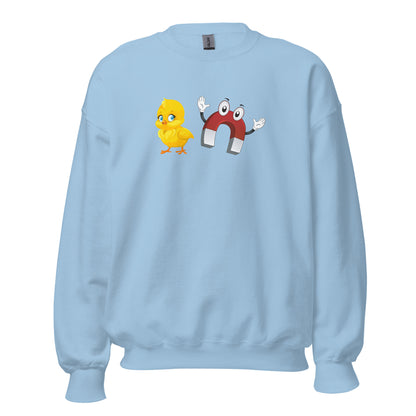 Chick Magnet Sweatshirt - Color: Light Blue