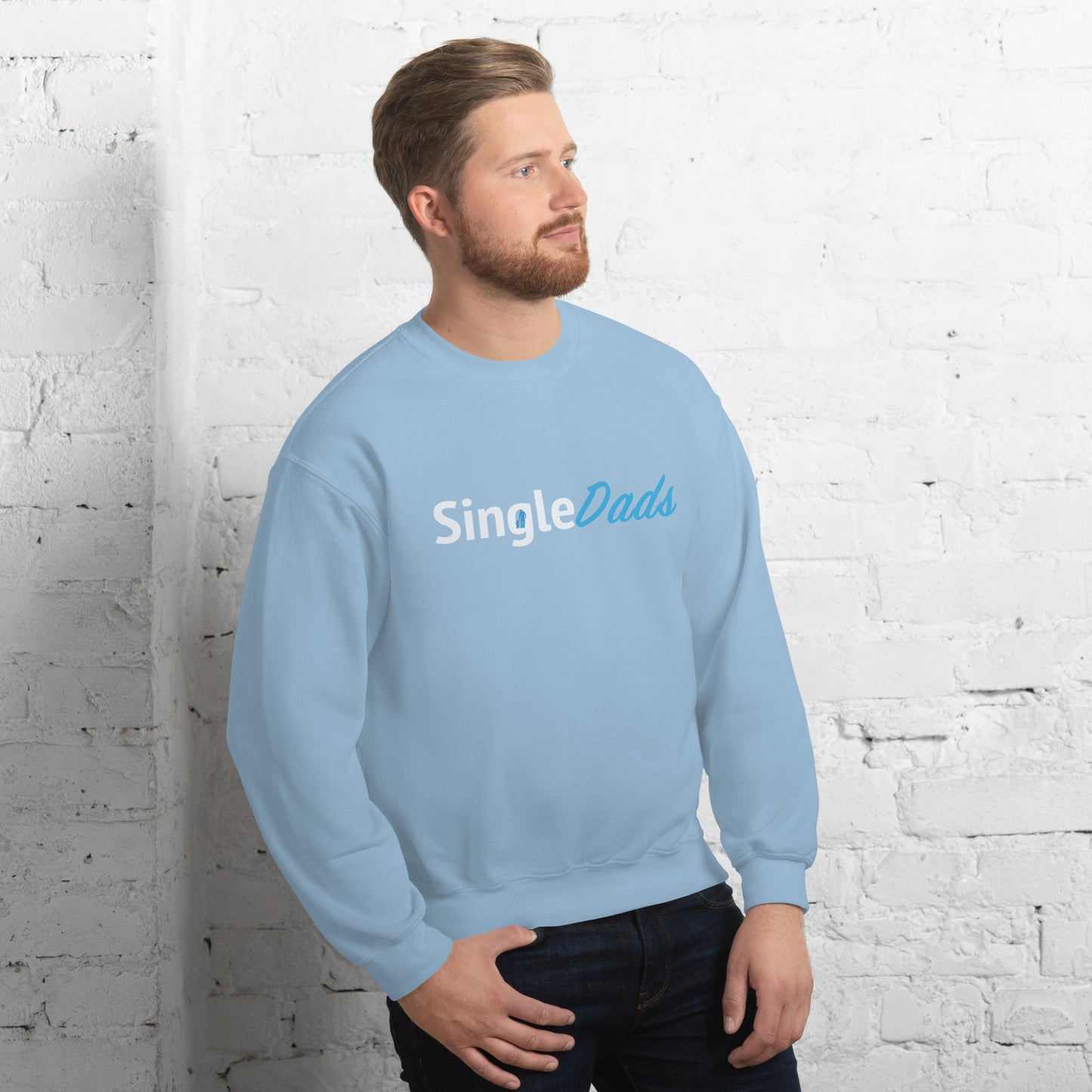 SingleDads Sweatshirt Color: Black