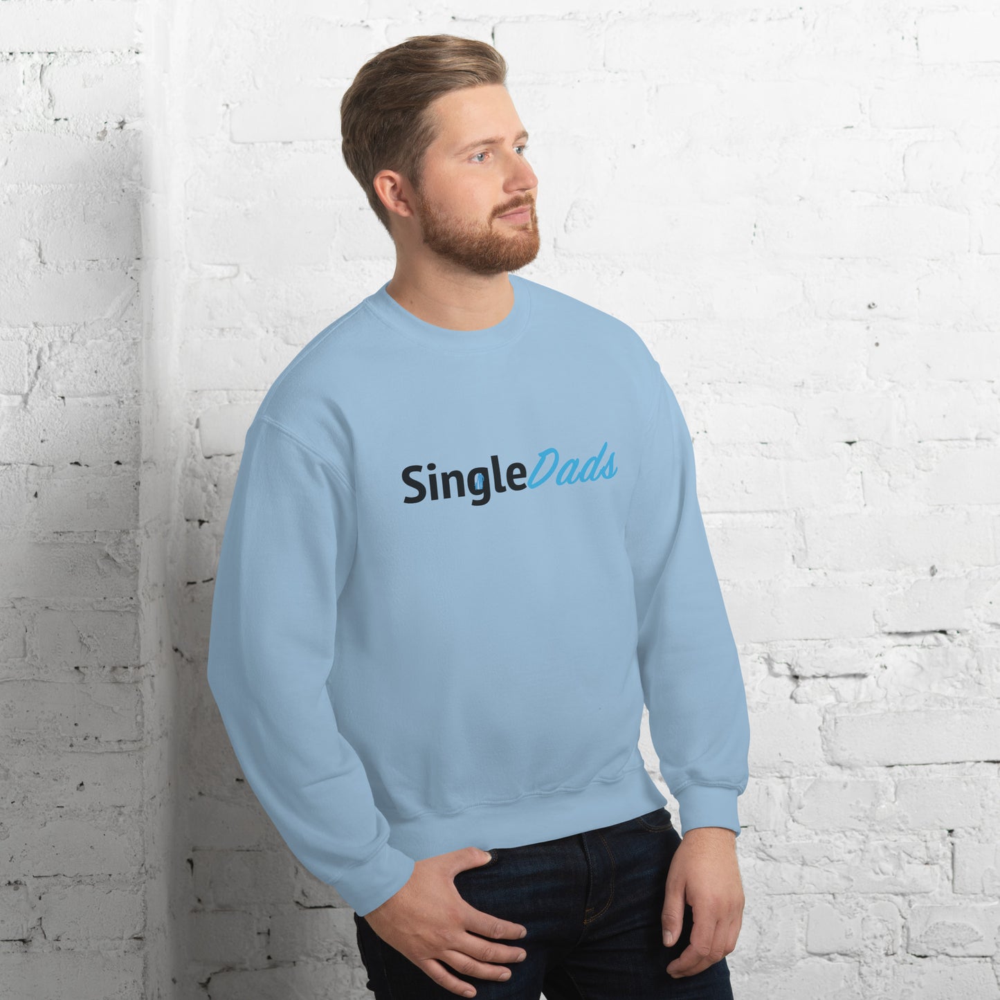 SingleDads Sweatshirt Color: Red